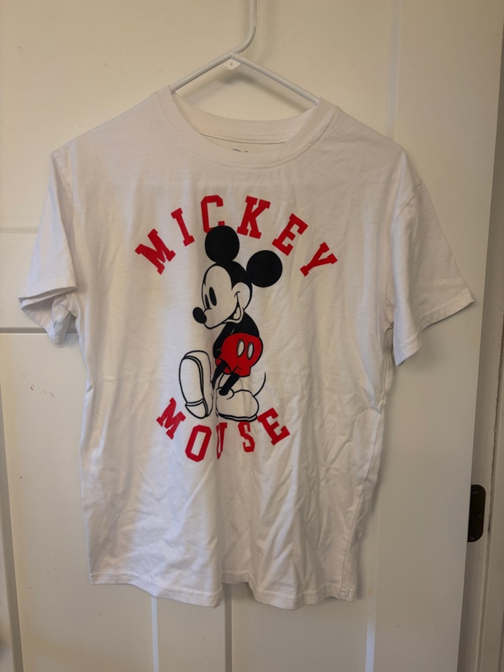 Mickey Mouse White Graphic Tee